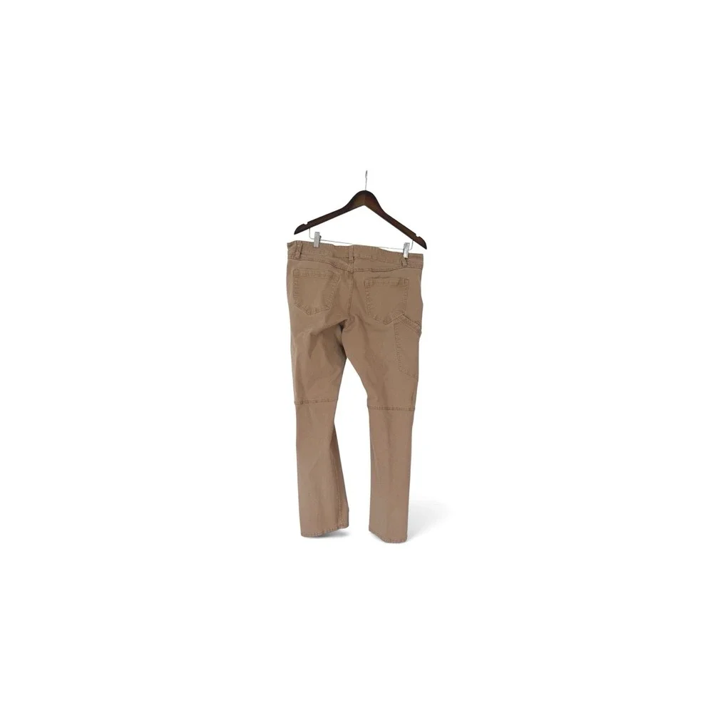 Weatherproof Vintage Mens Straight Fit Khaki Pants Tan 36x34‎ Stretch Cotton